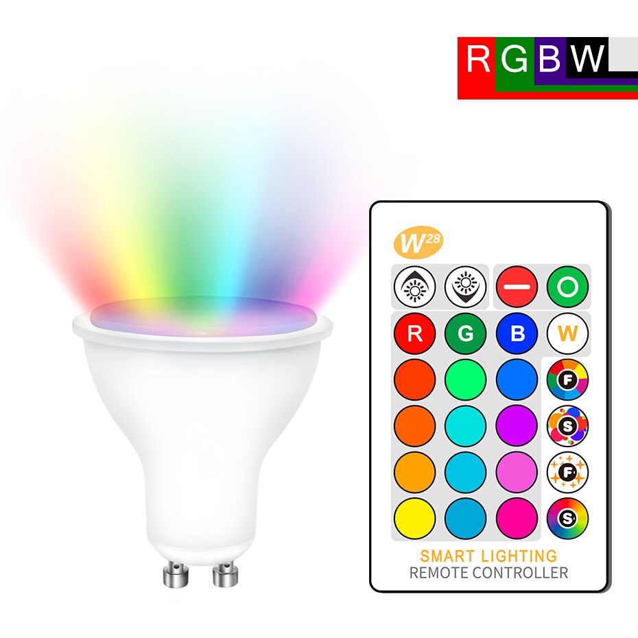 GU10 LED , RGB 8W, RGBW, RGBWW, GU10, LED ..